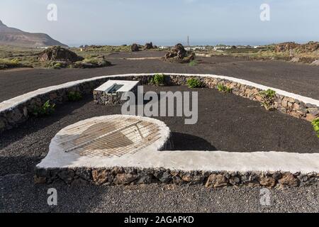 Citerne des Canaries, Lanzarote, îles Canaries, Espagne Banque D'Images