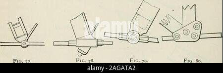 . Théorie des structures et résistance des matériaux. Fig. 73. Fig. 74. Fig. 75. Fig. 76.. Fig. 77 Fig. 79. Fig. 80. Liens familiaux peuvent être des barres plates ou rondes fixées soit par eyesand ou axes par vis se termine, et parfois par des rivets. Thegreatest est nécessaire dans le proportionnement correctement dimen-sions des yeux et les axes pour les stress qui viennent sur eux. Pour obtenir plus de sécurité, chacun des panneaux de fin d'un roofmay être fournis avec les renforts latéraux, et les liens sont oftenmade pour exécuter toute la longueur de la structure par theieet des principaux struts. Poids du toit. 37 Il faut tenir dûment compte Banque D'Images