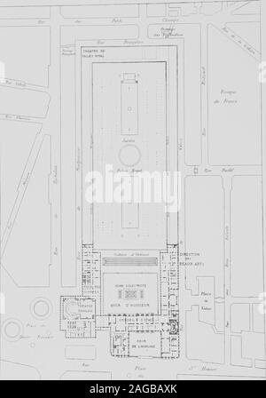 . Avis sur le Palais-Royal. Pahii,Pfj PLAN jBl DU PALAIS ROYAL. Avis SUR LE PALAIS-ROYAL YVES GUYOT ANCIENNEMENT MINISTRE DES TRAVAUX PUBLICS IMPRIMÉ PAR CLARKE & BISHOP 338, Rue Saint Honoh^, Paris1904 J) ?  ? - : : -J , ? -- ^^^ *.^j7-r-tt-fj^-a ; - 1^^^^^ ^t &gt ; :. ? •• •--..  ? ^^ ^m LA FONTAINE CENTRALE LE PALAI5-R0YAL I. LE PALAIS-ROYAL est l'un des plus célèbre palacesof le monde. Depuis sa construction par Richelieu en1624-43 D'après les plans de l'architecte Jacques le Mercier, ithas été liée à l'histoire de la monarchie française.avant qu'il ne soit terminé, même (juin ist, i636) Richelieu Banque D'Images