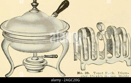 . Catalogue Premium.. No 34A. Cuisinière Fireless national. Quatre-quarts de l'adolescence. Granitekettles mieux avec couvercle verrouillé. Incheslong 24, 12 pouces de large et 12 incheshigh. Boîtier extérieur de four-driedwood jirepared et dove, notamment le cerf, une finition exceptionnelle et fittedwith rouleaux. Thi.s fort est emballé withchemically whichretains mot minéral traitée, la chaleur 165 Coupons n° 30. Célébré Toledo n-Science mestic cuiseur à vapeur.cuisine un repas plus oneflame. 24 % en haut, 12j.^ in. de large,12 yk in. Coupons 180 Catalogue Premium. N° 35. Plat-réchaud, nickelé.Diamètre, VQ* pouce Banque D'Images