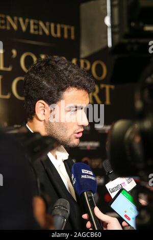 Milano, Italie. Dec 18, 2019. matteo berrettiniduring Gazzetta Sports Awards, Événements à Milan, Italie, le 18 décembre 2019 - LPS/Mattia Martegani Martegani Crédit : Mattia/fil LPS/ZUMA/Alamy Live News Banque D'Images