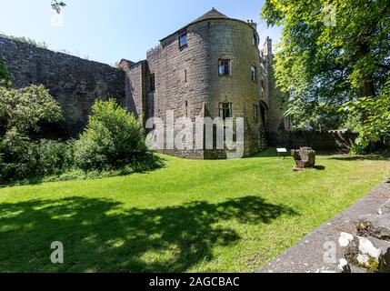 St Briavels Castle, forêt de Dean, Gloucestershire. Banque D'Images