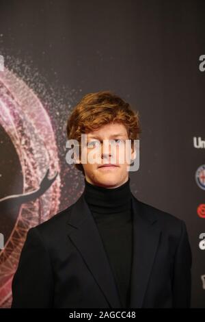 Milano, Italie. Dec 18, 2019. pécheur jannik durant la Gazzetta Sports Awards, Événements à Milan, Italie, le 18 décembre 2019 : Crédit Photo Agency indépendante/Alamy Live News Banque D'Images