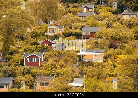 Tantolunden à Stockholm en automne. Stockholm en Suède Banque D'Images