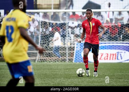 Kampala, Ouganda. 17 Dec 2019. Revita John (17, l'Ouganda). L'Ouganda, Tanzanie v demi-finale Senior CECAFA Challenge Cup 2019. Star fois Stadium à Lugogo. XtraTimeSports (Crédit : Darren McKinstry) / Alamy. Banque D'Images