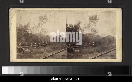 Dans la vallée d'Ramapao, près de Southfields, à l'ouest de l'établissement comprend également des vues à partir de la série intitulée : Vues de beaux paysages le long de la ligne de l'Erie Railway, et pittoresque sur l'ERIE R.R. Comprend un affichage colorés à la main. Robert Dennis Collection de vues stéréoscopiques. Vues le long de l'Erie Railroad, y compris Lackawaxen et la rivière Delaware, vue sur le Chemung à Elmira, Starucca viaduct et environs, Cascade aux environs du pont y compris chutes Cascade, pont à Hancock, la Ramapo Valley près de Southfield, Ramapo, y compris un four historique chaîne où a été faite pendant la Révolution, le De Banque D'Images