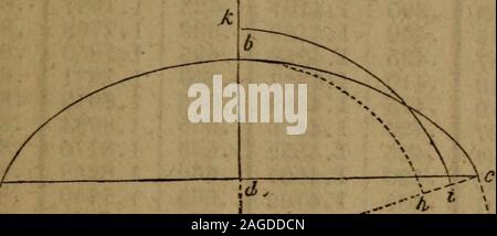 . Les ingénieurs de 5120.6' and Mechanics' pocket-book ... ength. Longueur d'un arc elliptique. Note 77.- Lorsqu'une grande précision est requise, si, dans la division d'une hauteur en thebase, il devrait de un reste. Trouver les longueurs des cuives de la plus proche à deux hauteurs tabulaires, et sous-région la longueur d'un de l'autre. Puis, comme la base de l'arc de lalongueur qui'il faut, c'est le reste de l'opération de division, c'est influencer grandement des longueurs des courbes pour le complément nécessaire, à ajouter à l'lalongueur. Par exemple.-Quelle est la longueur d'un arc de cercle, la base du whic Banque D'Images