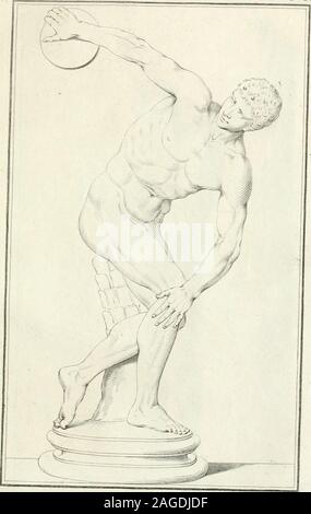. Storia delle arti del disegno presso gli antichi. Tonne.II. TU.. . ; :". // /.,, /// Banque D'Images