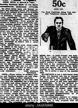 . Saint Louis Argus : 1 septembre 1916. Le Nujger est hautement loué byi-Dilinj Iulored |H-nple tout au long theuiiutry. C'est l'histoire d'une romance d'amour Hilitirs,snd l'inévitable race taint,le Erasai nncr et plus qual-tii-s des droits de l'. nature et fin* dans Inynlty aare que ia plus fidèle à naturehan sny autre pièce écrite avec theace une question* son thème. Le ?Tigjtiir a été montré *t oneif églises Ihe .ici l'hiver dernier. Vu Thosevim il sav c'est une photo que everyntn. femme et enfant ne devrait voir. C'est un talc nf un jeune fils d'un Roufi-rn ?lantation propriétaire qui a grandi à-nritv et a été élu régissent Banque D'Images