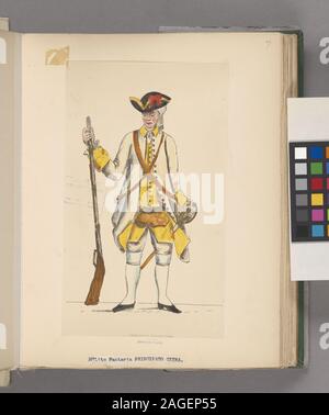Soldat italien en Italie. Royaume des Deux-Siciles, 1730-1740 ; Italie italien soldat. Royaume des Deux-Siciles, 1730-1740 Banque D'Images