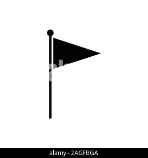 L'icône du drapeau. vector eps 10 Illustration de Vecteur