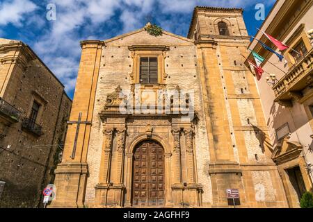 Kirche S. Rocco, Piazza Armerina, sicilia, Italie, Europa | Chiesa di San Rocco, Piazza Armerina, Sicile, Italie, Europe Banque D'Images