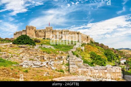 Château d'Ayasuluk à Selcuk, Turquie Banque D'Images