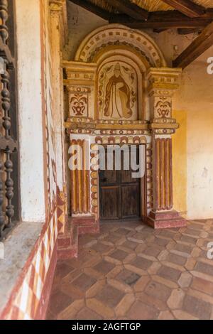 San Rafael de Velasco, Mission jésuite sur le Cicuit jésuite, Patrimoine mondial de l'UNESCO, basses-terres orientales, Bolivie, Amérique latine Banque D'Images