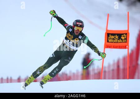 Val Gardena, Italie. Dec 19, 2019. Steven Nyman des USA au cours de l'AUDI FIS Coupe du Monde de descente de ski alpin le 19 décembre 2019 formation à Val Gardena, Italie. Credit : European Sports Agence photographique/Alamy Live News Banque D'Images