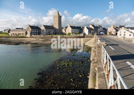 Port-bail, Normandie, France Banque D'Images