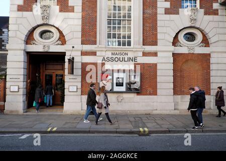 Marques de luxe maison Assouline et book store sur Piccadilly à Londres Angleterre Royaume-uni KATHY DEWITT Banque D'Images