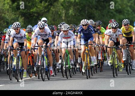 Womens tour of Britain course à vélo, mai 2015 Banque D'Images