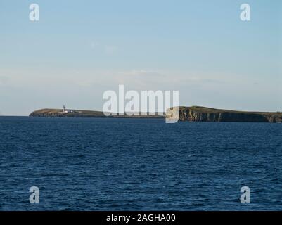 Dh Cantick Head Switha ORCADES HOY island light house Banque D'Images