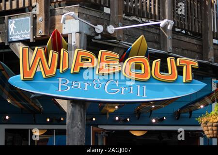 Wipeout Bar & Grill sur Pier 39 à San Francisco, États-Unis d'Amérique Banque D'Images