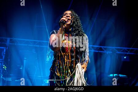 Happy Mondays effectuer à l'O2 Academy de Bournemouth. Crédit : Charlie Raven/Alamy Banque D'Images