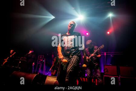 Happy Mondays effectuer à l'O2 Academy de Bournemouth. Crédit : Charlie Raven/Alamy Banque D'Images