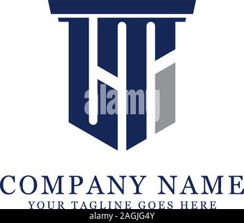 Logo monogramme JT inspirations, modèle logo lettres,propre et creative designs Illustration de Vecteur