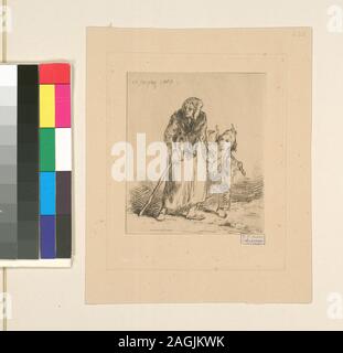 Titre et date de l'Oeuvre de Ch. Jacque catalogue de ses eaux-fortes et pointes sèches / dressé par J.J. Guiffrey. Holdings contrôlés à l'exemplaire de l'Oeuvre de Ch. Jacque catalogue de ses eaux-fortes et pointes sèches / dressé par J.J. Guiffrey. Fait partie d'eaux-fortes et pointes sèches par Charles Jacque dans Samuel Putnam Avery Collection. Citation/Référence : G233 mendiants ;. Banque D'Images