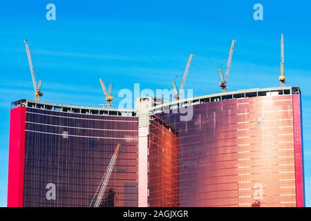 Resorts World Las Vegas est un hôtel et casino actuellement en construction sur le Strip de Las Vegas - Las Vegas, Nevada, USA - Décembre, 2019 Banque D'Images