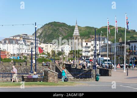 Promenade du front de mer, Ilfracombe, Devon, Angleterre, Royaume-Uni Banque D'Images