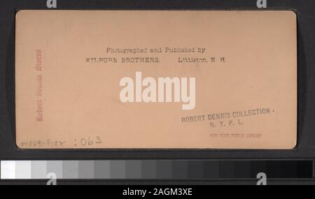 Pompiers de New York, Grand Centenaire offre une vue par C. Bierstadt, Anthony, William Rau et d'autres photographes et éditeurs. Une seule vue de l'ambassade du Japon visite a une vue de chien dans une cour avec une blanchisserie et une clôture en arrière-plan sur le verso qui est incluse dans le compte ci-dessus. Robert Dennis Collection de vues stéréoscopiques. Titre conçu par cataloger. Vues de défilés et fêtes de la ville de New York : parade pour le câble de l'Atlantique, du Jubilé Le 1 septembre, 1858 ; ambassade du Japon à New York, juin 1860, y compris les bateaux dans port avec drapeaux, escorte militaire, etc. ; Quatrième de juillet celebra Banque D'Images