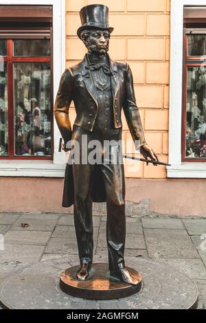 Odessa, Ukraine - le 23 août 2019 : Monument de la Fédération, poète, dramaturge et auteur de prose Alexandre Sergueïevitch Pouchkine à Odessa, Ukraine Banque D'Images