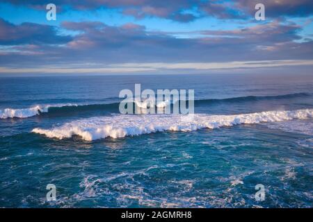 Sur la mer, en Cantabrie Banque D'Images