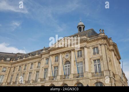 Bâtiments du centre historique de Bordeaux - France, Aquitaine. Banque D'Images