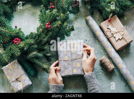 Composition de Noël. Banque D'Images