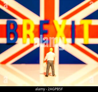 Brexit est l'un des, sinon le, plus grande nouvelle sujets sur les médias à travers le monde. Banque D'Images