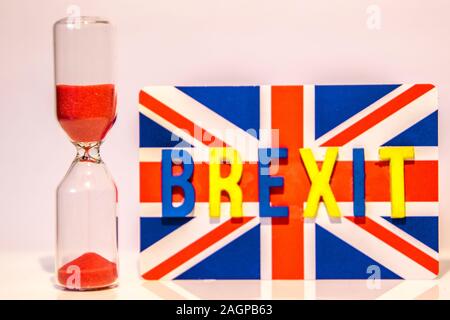 Brexit est l'un des, sinon le, plus grande nouvelle sujets sur les médias à travers le monde. Banque D'Images