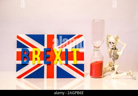 Brexit est l'un des, sinon le, plus grande nouvelle sujets sur les médias à travers le monde. Banque D'Images