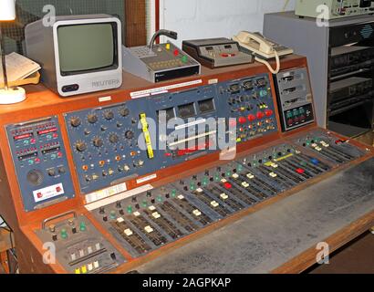 Hack Green Nuclear Bunker bureau de communication , Cheshire Angleterre, Royaume-Uni Banque D'Images