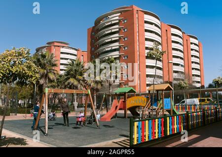 L'Urbanisation 'Jardines de Hercules, Séville, Andalousie, Espagne, Europe. Banque D'Images