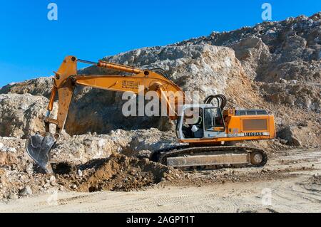 Mine, Escuzar, province de Grenade, Andalousie, Espagne, Europe. Banque D'Images