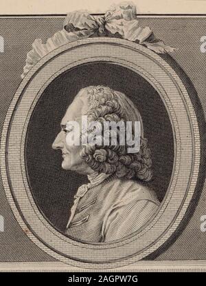 Portrait du compositeur Jean-Philippe Rameau (1683-1764). Musée : collection privée. Auteur : anonyme. Banque D'Images
