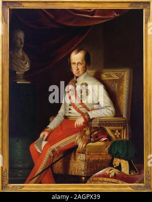 Portrait de l'empereur Ferdinand I d'Autriche (1793 à 1875). Musée : collection privée. Auteur : anonyme. Banque D'Images