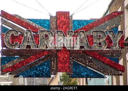 19 août 2019 - Carnaby Street, London, United Kingdom. Banque D'Images