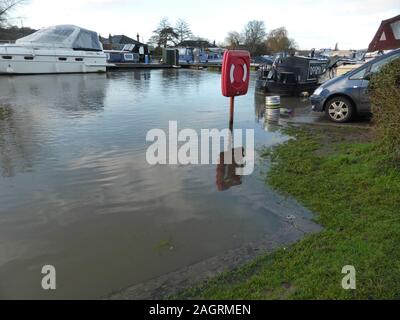 Bourne End Marina Banque D'Images