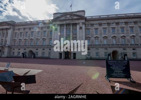 Le palais de Buckingham à Londres, Angleterre Banque D'Images