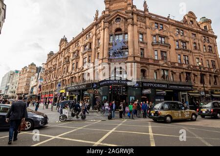 Hippodrome Casino à Londres, Angleterre Banque D'Images