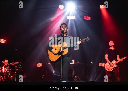 Mantova, Italie. 18Th Oct, 2019. Au cours de Nek Nek - Il mio gioco preferito Tour à l'Arena de Grana Padano Mantova, Italie, 20 Décembre 2019 : Crédit Photo Agency indépendante/Alamy Live News Banque D'Images