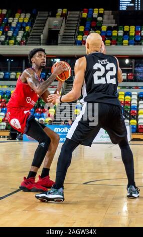 Londres, Royaume-Uni. Dec 18, 2019. BBL Championship match entre Londres et Bristol Flyers Lions à l'Arène de cuivre, Londres, Royaume-Uni, le 18 décembre 2019. Photo par Phil Hutchinson. Usage éditorial uniquement, licence requise pour un usage commercial. Aucune utilisation de pari, de jeux ou d'un seul club/ligue/dvd publications. Credit : UK Sports Photos Ltd/Alamy Live News Banque D'Images