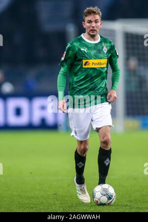 Berlin, Allemagne. Dec 21, 2019. Football : Bundesliga, Borussia Mönchengladbach - Hertha Berlin, 17e journée, stade olympique. Christoph Kramer Borussia Mönchengladbach joue de la balle. Crédit : Andreas Gora/dpa/Alamy Live News Banque D'Images